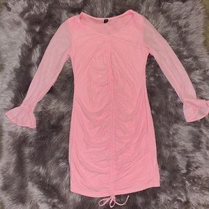 SHEIN curve pink dress